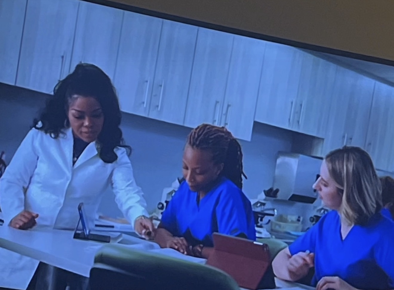 Healthcare educators teaching and collaborating