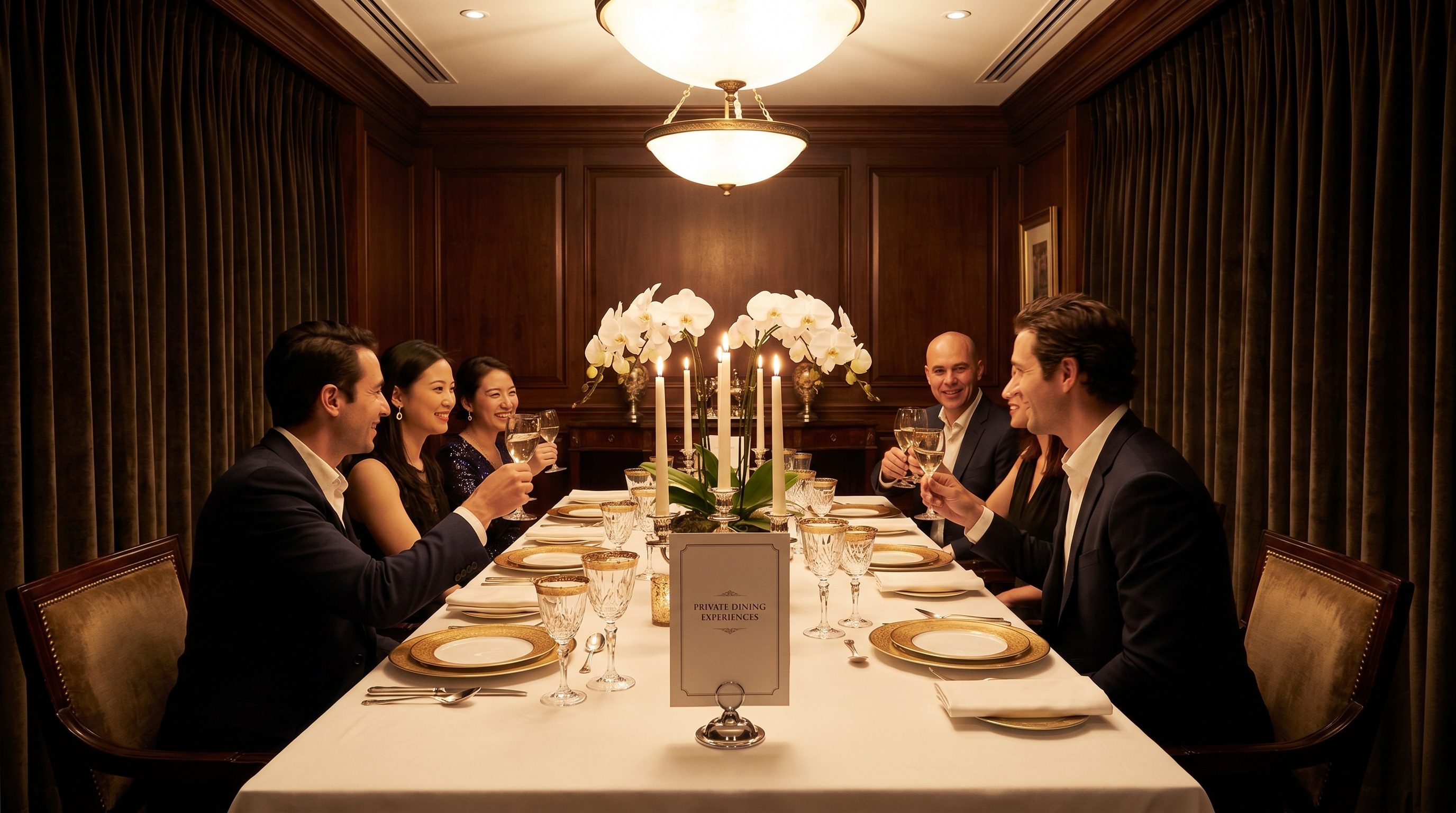 Private dining experience by The Olive Table